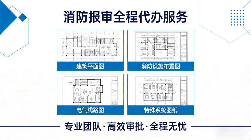 消防报审必备图纸清单